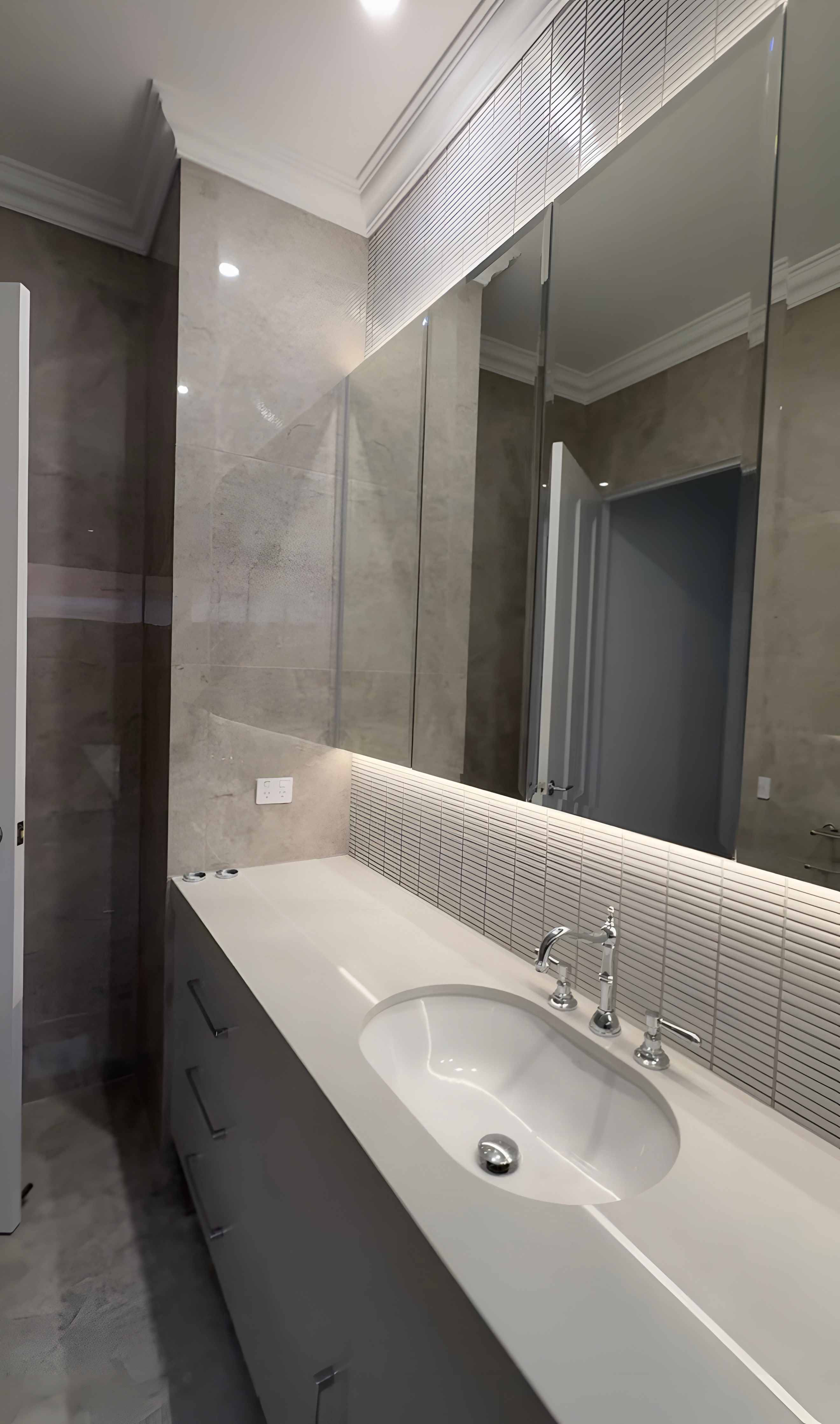 Luxury bathroom renovation